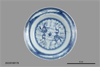 藏品(青花龍紋盤)的圖片